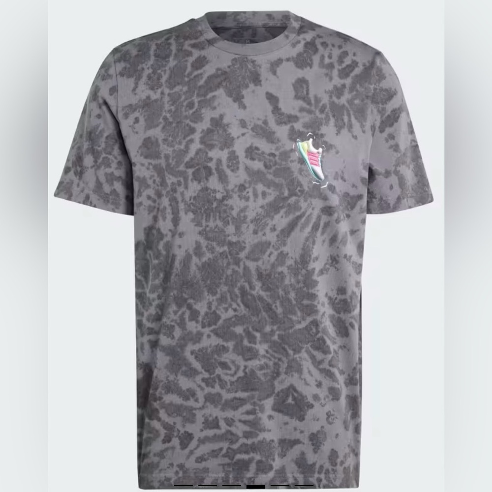 Adidas Summer Fun Sneaker Graphic Tee Sz S